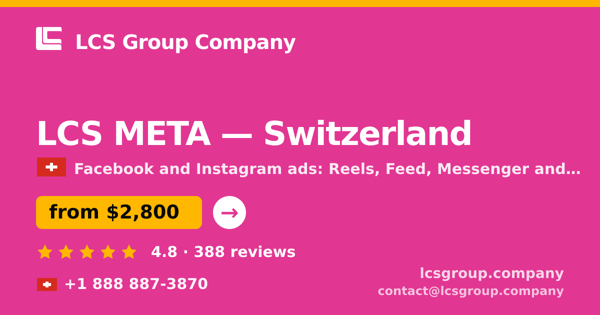 LCS META in Zürich — from $3,300/mo, rated 4.6/5 by 1730 clients. LCS Group Company.