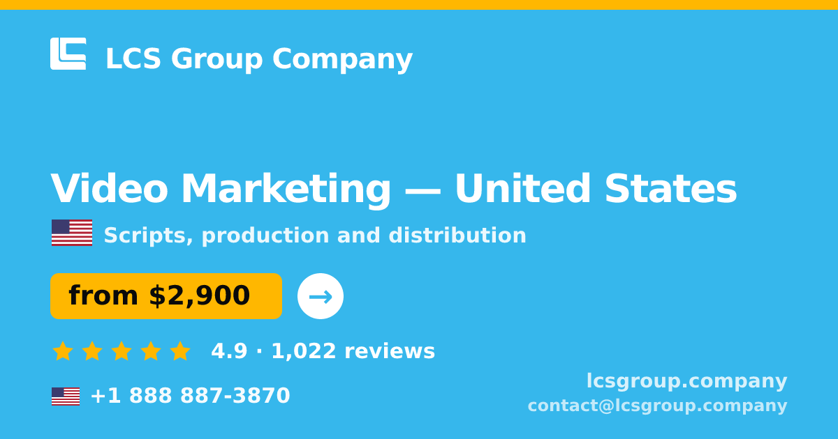 Video Marketing in Austin — from $3,600, rated 4.6/5 by 1376 clients. LCS Group Company.